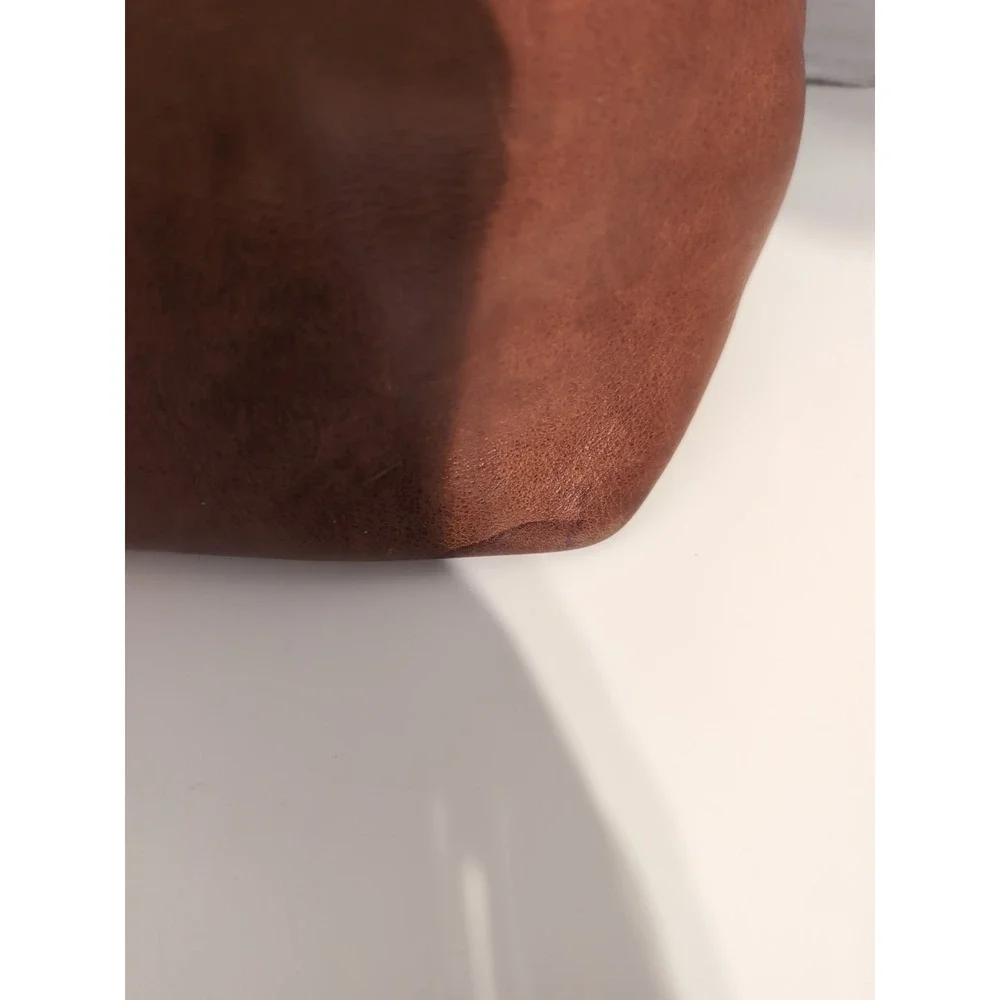 Dooney & Bourke Florentine Leather Dixon Hobo Crossbody Bag‎ BROWN